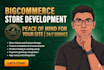 design, customize and create a bigcommerce store from scratch