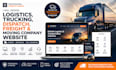 design logistics, trucking, dispatch, freight, moving company website