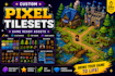 create pixel art tile set pixel background game sprite pixel avatar rpg tile set