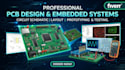 design pcb layout with schematics, gerber files and circuit validation