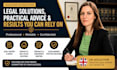 be your sra regulated solicitor for legal issues, legal opinion, UK solicitor