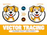 design professional custom svg logo vector files for your brand