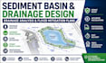 design sediment basin, drainage analysis flood mitigation plans