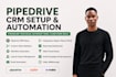 setup pipedrive CRM, sales CRM and pipedrive automation