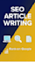 write SEO blogs articles and website content and ghost story