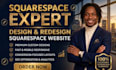 build squarespace website design or redesign squarespace website development