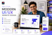 design modern UI UX for website