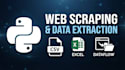do python web scraping, data extraction and automation
