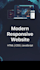 desgin a modern responsive HTML CSS website