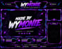 design professional twitch overlays and stream setup
