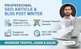 write engaging SEO blog posts and articles