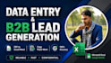 do expert pdf to excel, data entry, and b2b lead generation