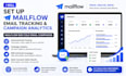 setup mailflow email tracking campaign analytics b2b cold email campaign