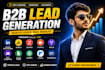 do perfect b2b linkedin lead generation, for any business