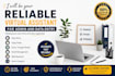 be your reliable virtual assistant for admin and data entry