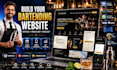 design bartending website cocktail mobile bar website mixology booking website