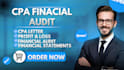 prepare audited financials and verify as licensed CPA