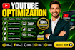boost youtube video ranking with SEO optimization