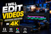 youtube video editing with captions and effects