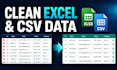 clean, deduplicate and validate your excel or CSV