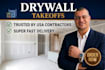 do drywall material takeoff