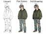 draw a character full body