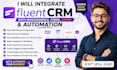 integrate fluentcrm with woocommerce forms zapier and automation