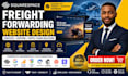 build freight forwarding website squarespace website