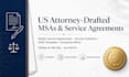 prepare professional master service contracts for b2b