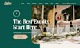 design squarespace event planner website event management wedding planner site