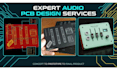 design audio pcb guitar pedal pcb and manufacturing ready pcb layout circuit boa