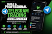 build and optimize your telegram trading community