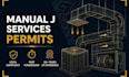 provide acca manual jds hvac load calculations and duct design