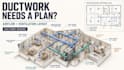draft hvac duct routing airflow and ventilation permit plans
