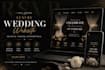 create a modern wedding website and rsvp invitation
