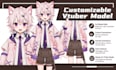 do live2d vtuber model edits add expressions , animations and features