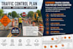 create licensed traffic control plan for any road condition for city approval