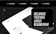 gather your web layout development requirement