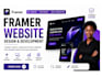 design framer website, fix framer website design develop framer website