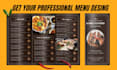modern restaurant menu design menu digital menu board designc food menu redesign