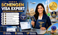 prepare your schengen visa application with travel itinerary and documents