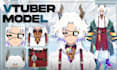 design and rig high quality live 2d vtuber model, 3d vtuber model, anime vtuber