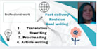 write seo article writing and  english to bangla translation