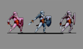 create pixel art character animation sprite sheet pixel character game assets