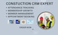 setup and optimize software for construction crm