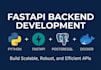 build a rest API backend with fastapi, postgresql and docker