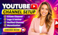 create and setup youtube channel with monetization