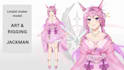 design and rig live2d vtuber model anime live2d model rigging 3d vtuber model