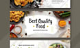 create professional flyer, menu design