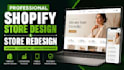 redesign shopify website design shopify website redesign shopify store redesign